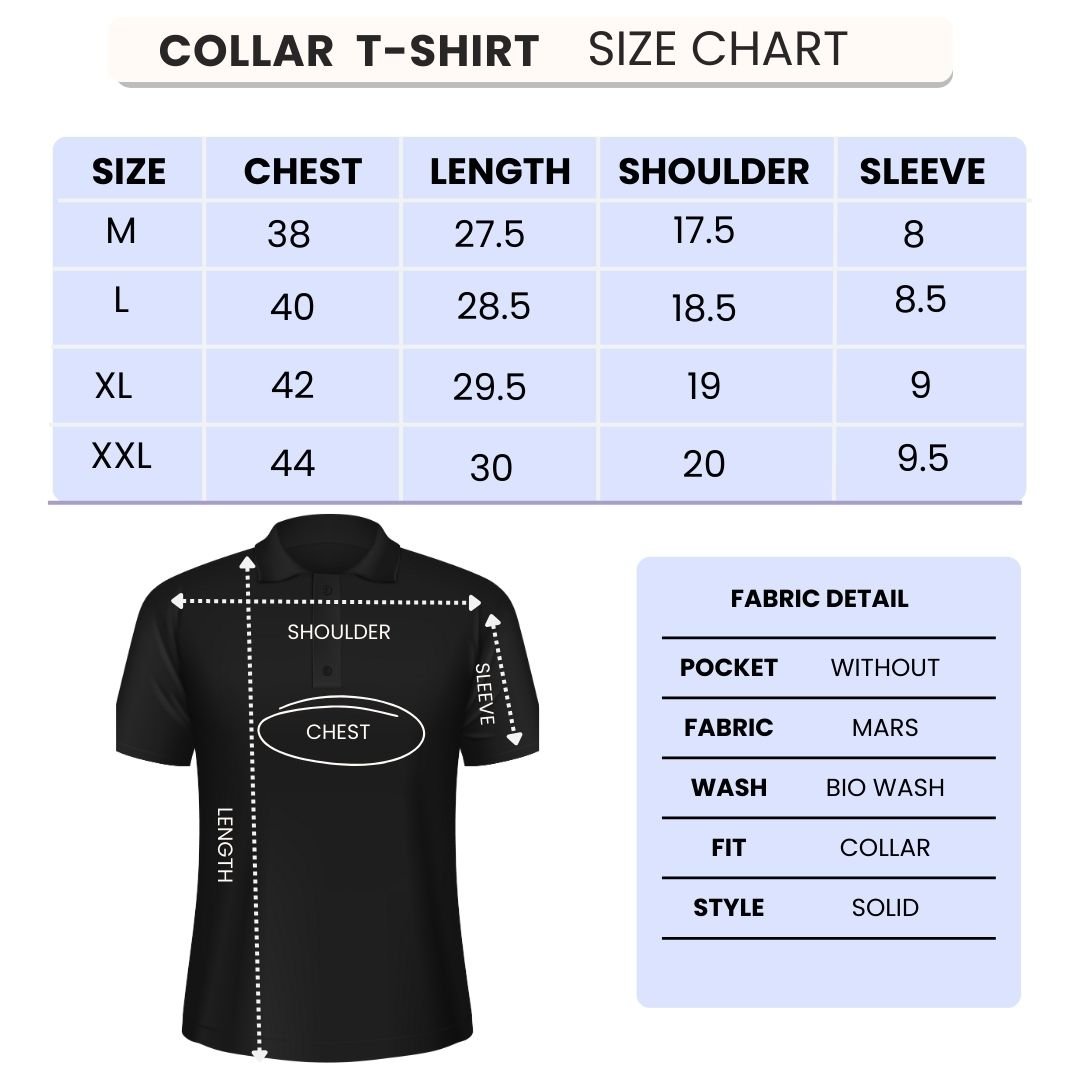 Men's Polo T Shirt for Men (Polyester Blend | Regular Fit)